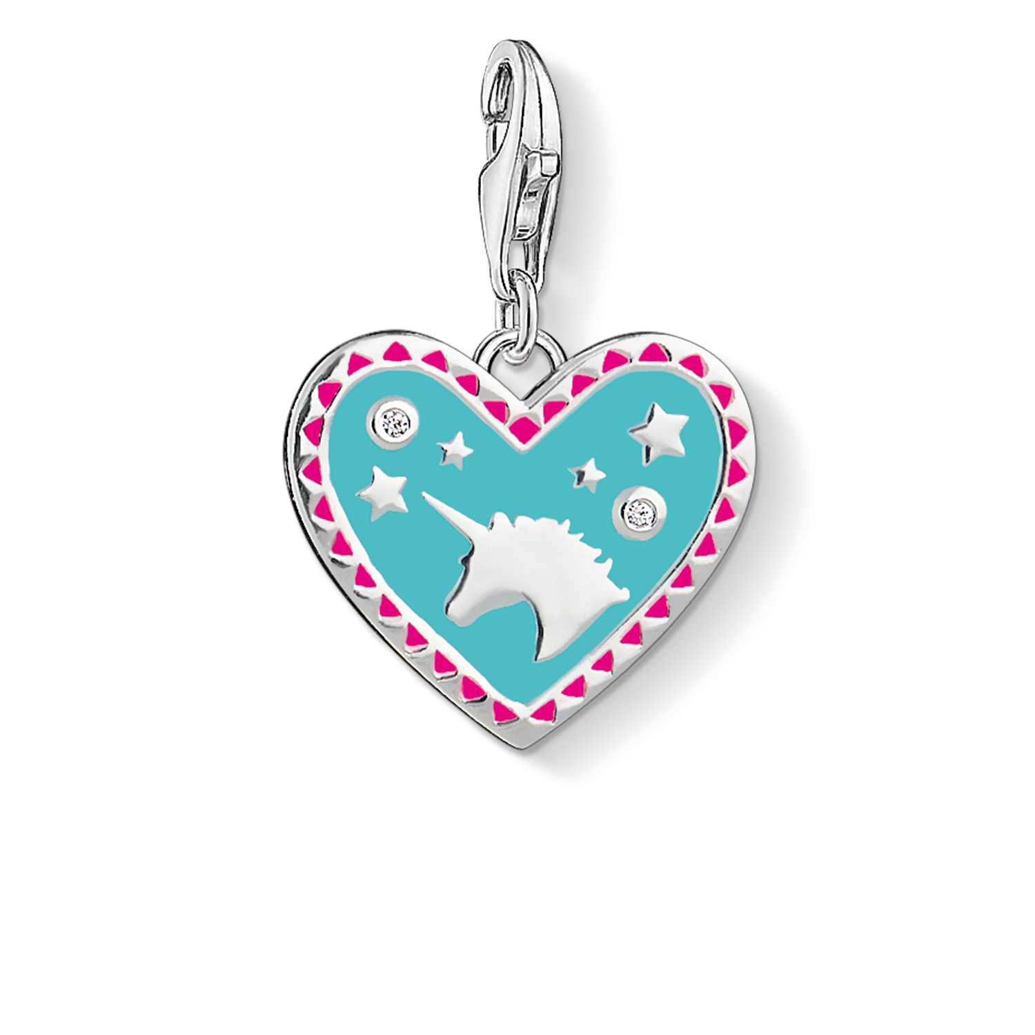 Heart unicorn charm - 1470-041-17 - Thomas Sabo