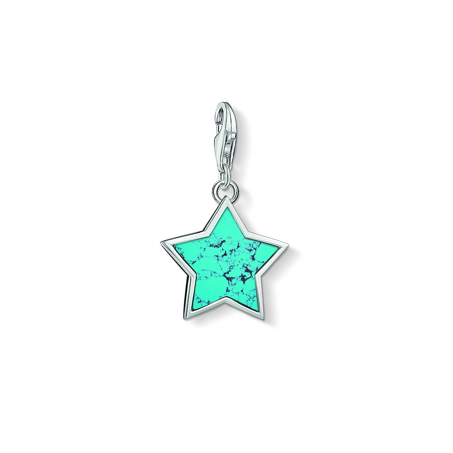 Turquoise imitation star charm - 1532-404-17 - Thomas Sabo