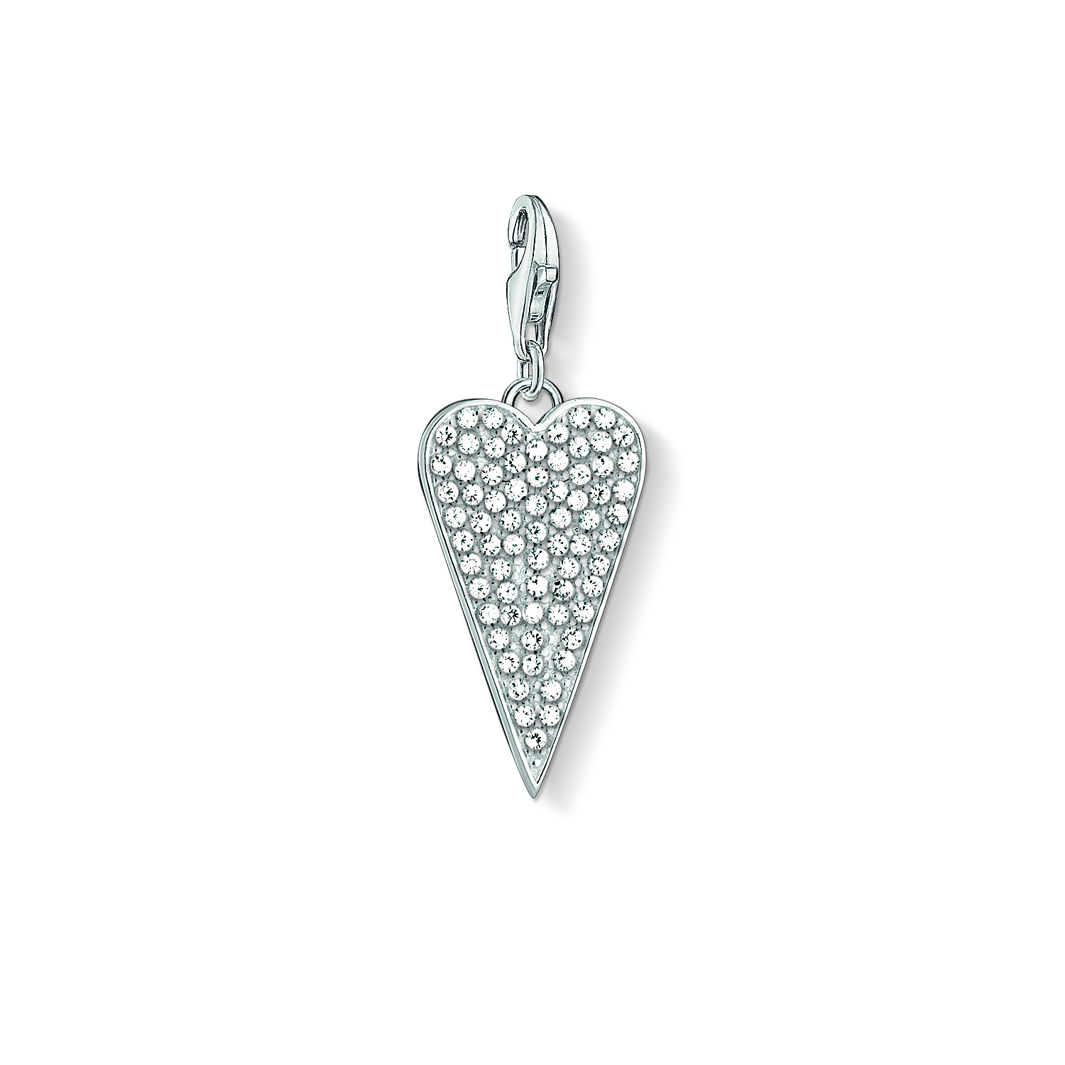 Charm coeur, zircons - 1568-051-14 - Thomas Sabo