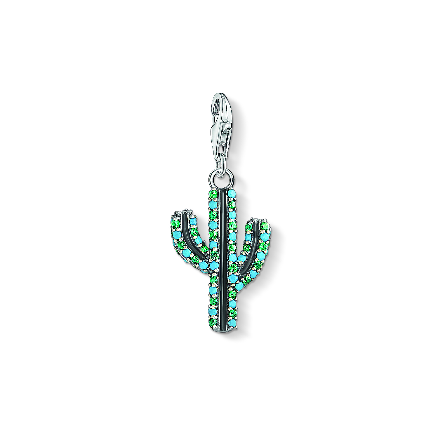 Cactus glass-ceramic gem charm - 1679-667-6 - Thomas Sabo