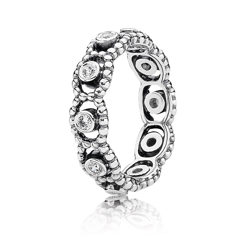 Bague sa majeste cz - 190881CZ-50 - Pandora