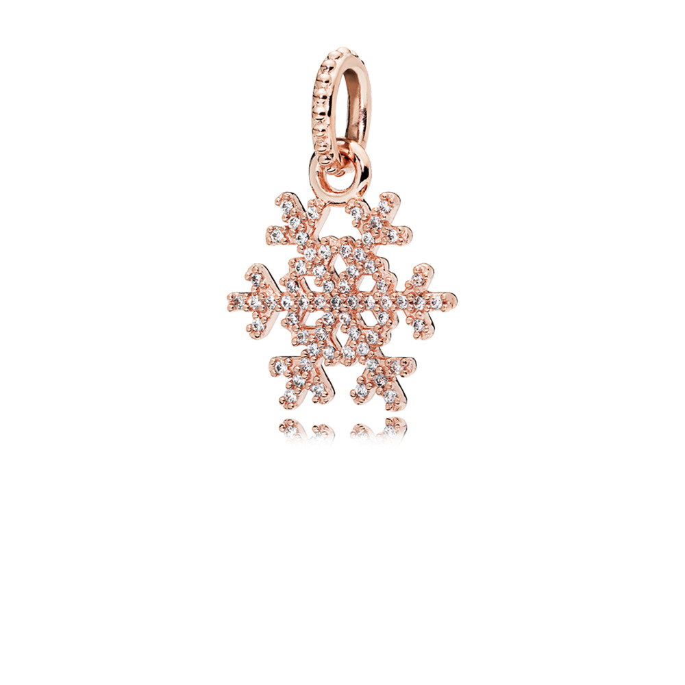 Pendentif flocon scintillant, cz incolor - 380354CZ - Pandora