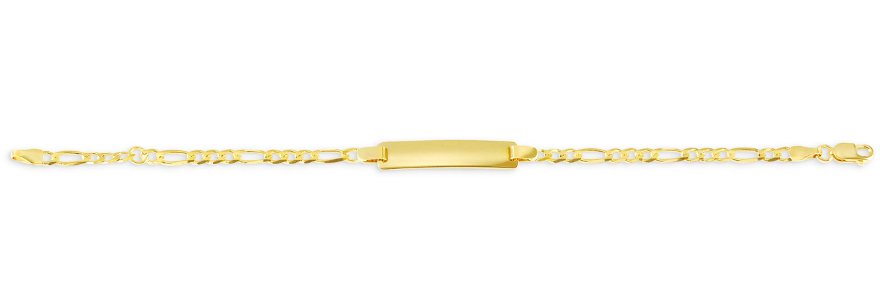 Bracelet d'identité, or jaune