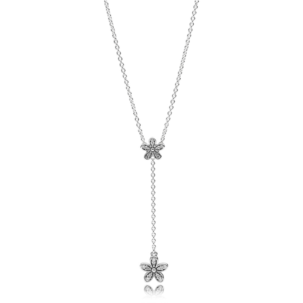 Collier marguerites éblouissantes - 590540CZ-60 - Pandora