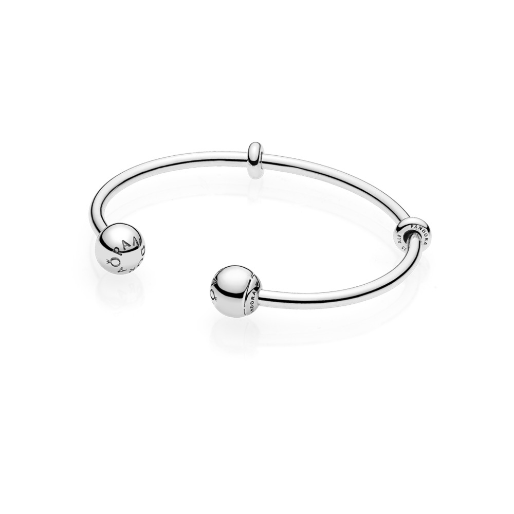 Bracelet rigide ouvert pandora moments - 596477-1 - Pandora