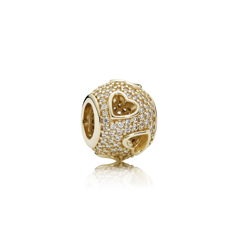 Tumbling hearts, cz - 750840CZ - Pandora