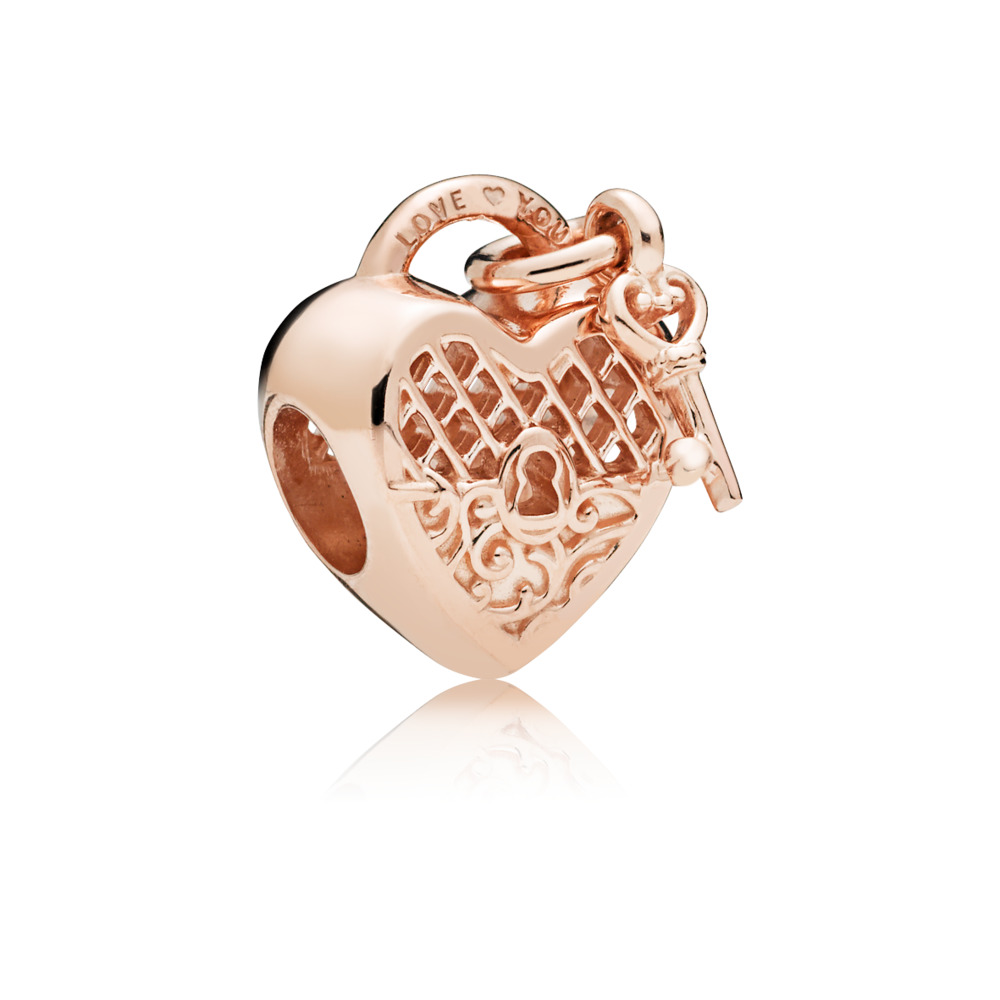 Bille verrou je t'aime pandora rose