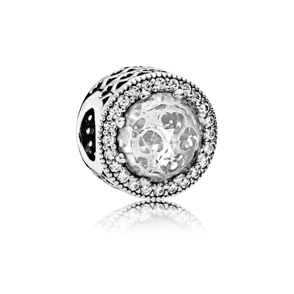 Bille scintillante cz incolores - 791725CZ - Pandora