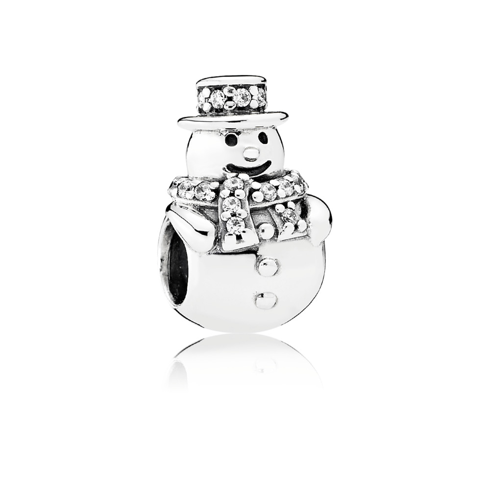 Bonhomme de neige cz incolore - 792001CZ - Pandora