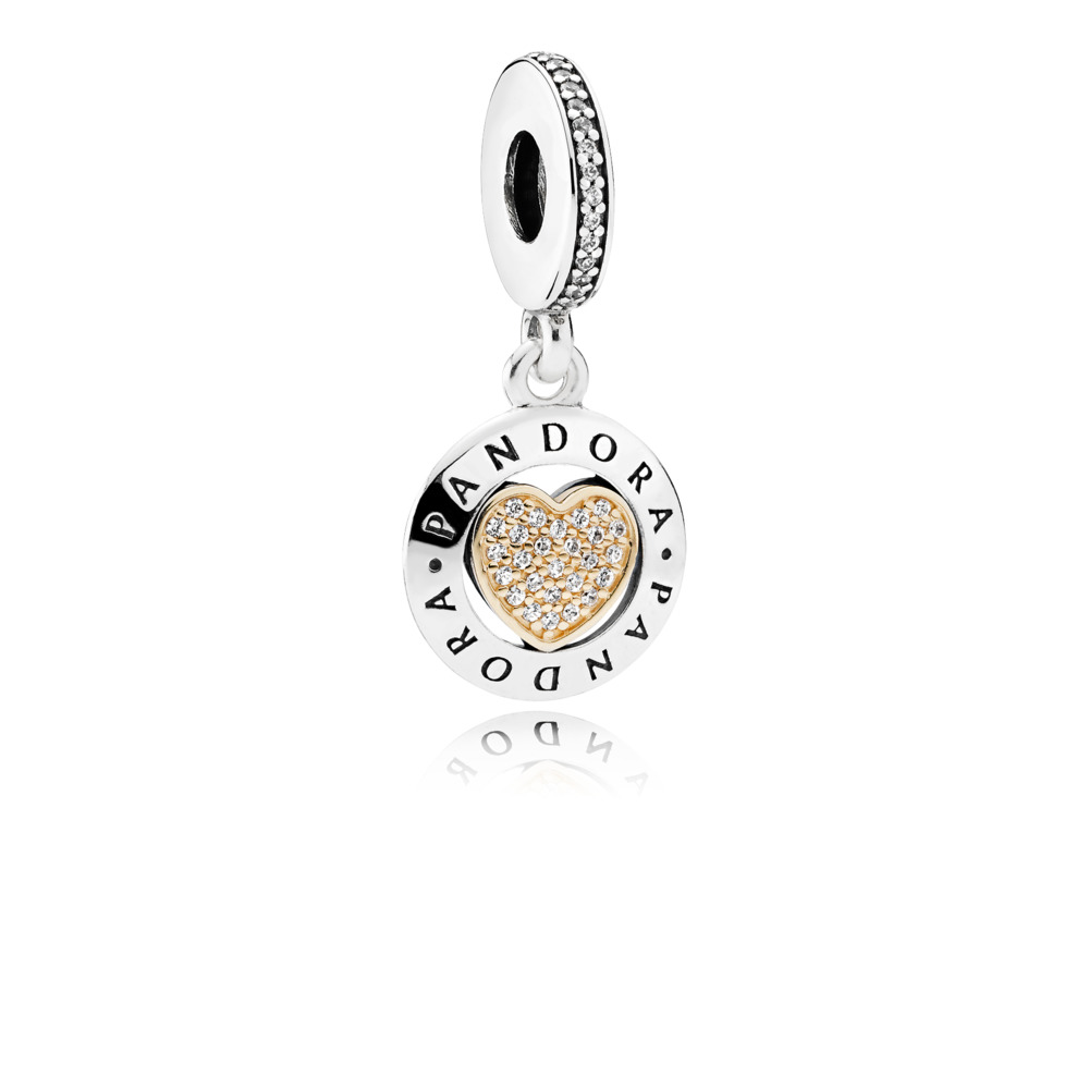 Bille coeur signature - 792082CZ - Pandora