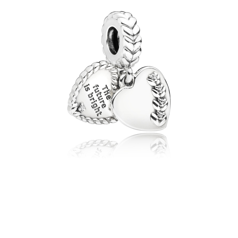 Bille grains brillants, cz incolore - 797581CZ - Pandora