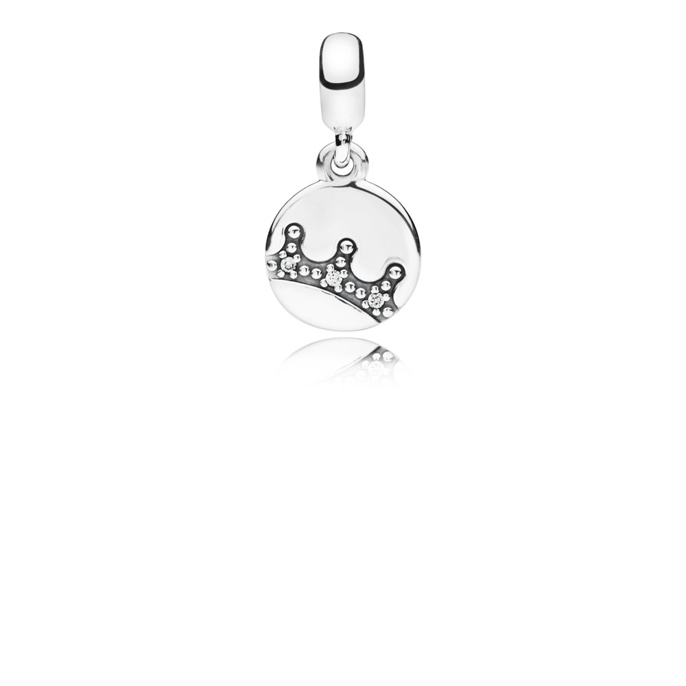 Bille couronne éblouissante, cz incolore - 797624CZ - Pandora