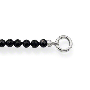 Black bead bracelet - A1091-023-11-L - Thomas Sabo