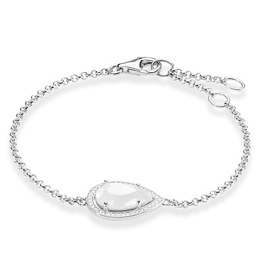 White stone cz bracelet - A132669014L19.5 - Thomas Sabo