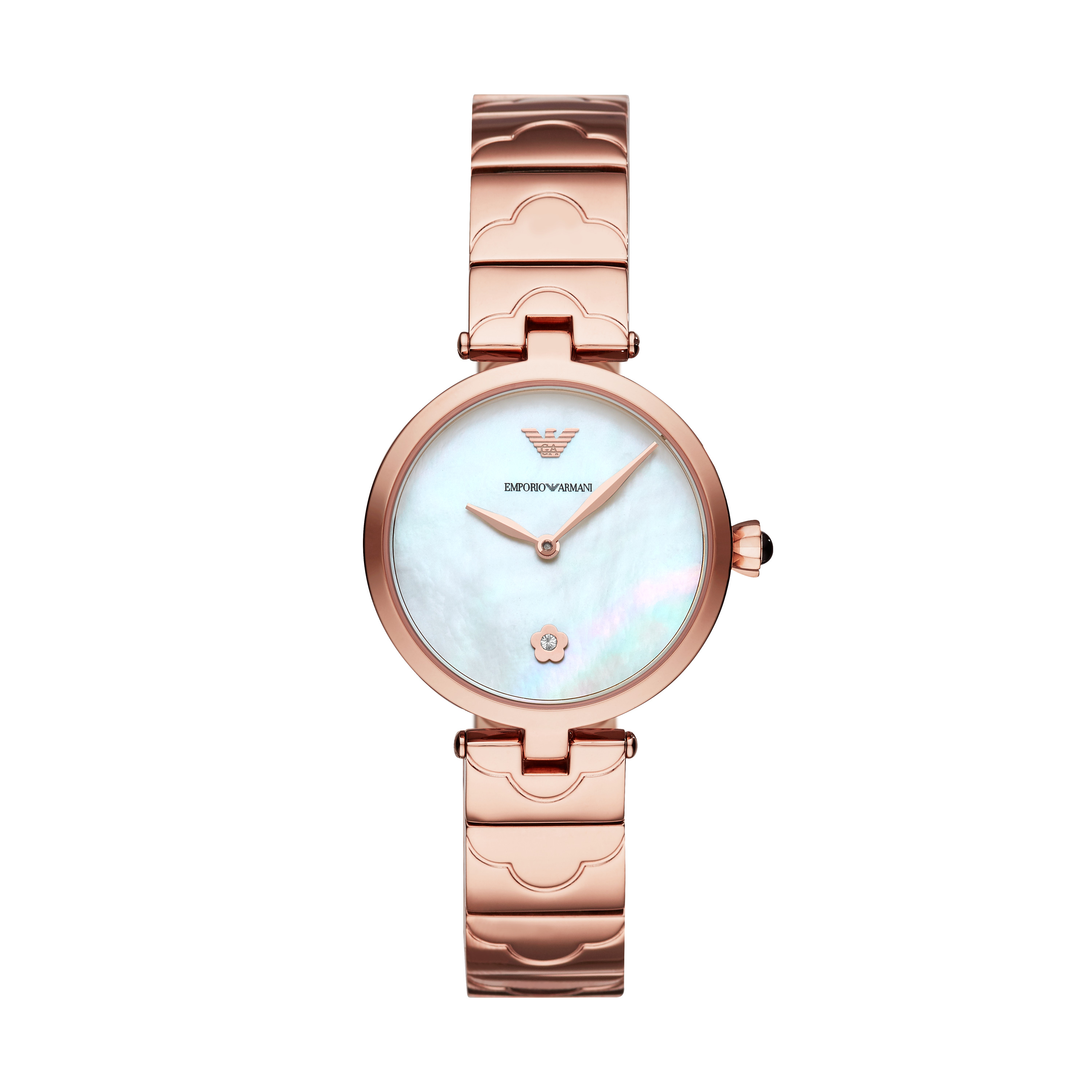 Montre femme acier rosé