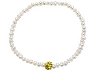 Bracelet ext. perle d'eau douce 5-5.6mm - BF96539W07 - Nishi Pearls