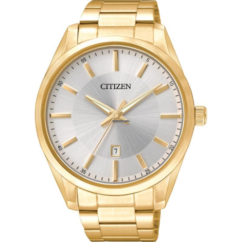 Men's golden steel watch - BI1032-58A - Citizen