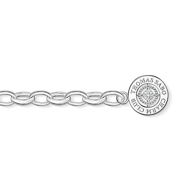 16cm diamond bracelet - DCX000172514S - Thomas Sabo