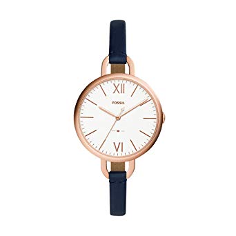 Women's navy leather pink steel - ES4355 - Fossil