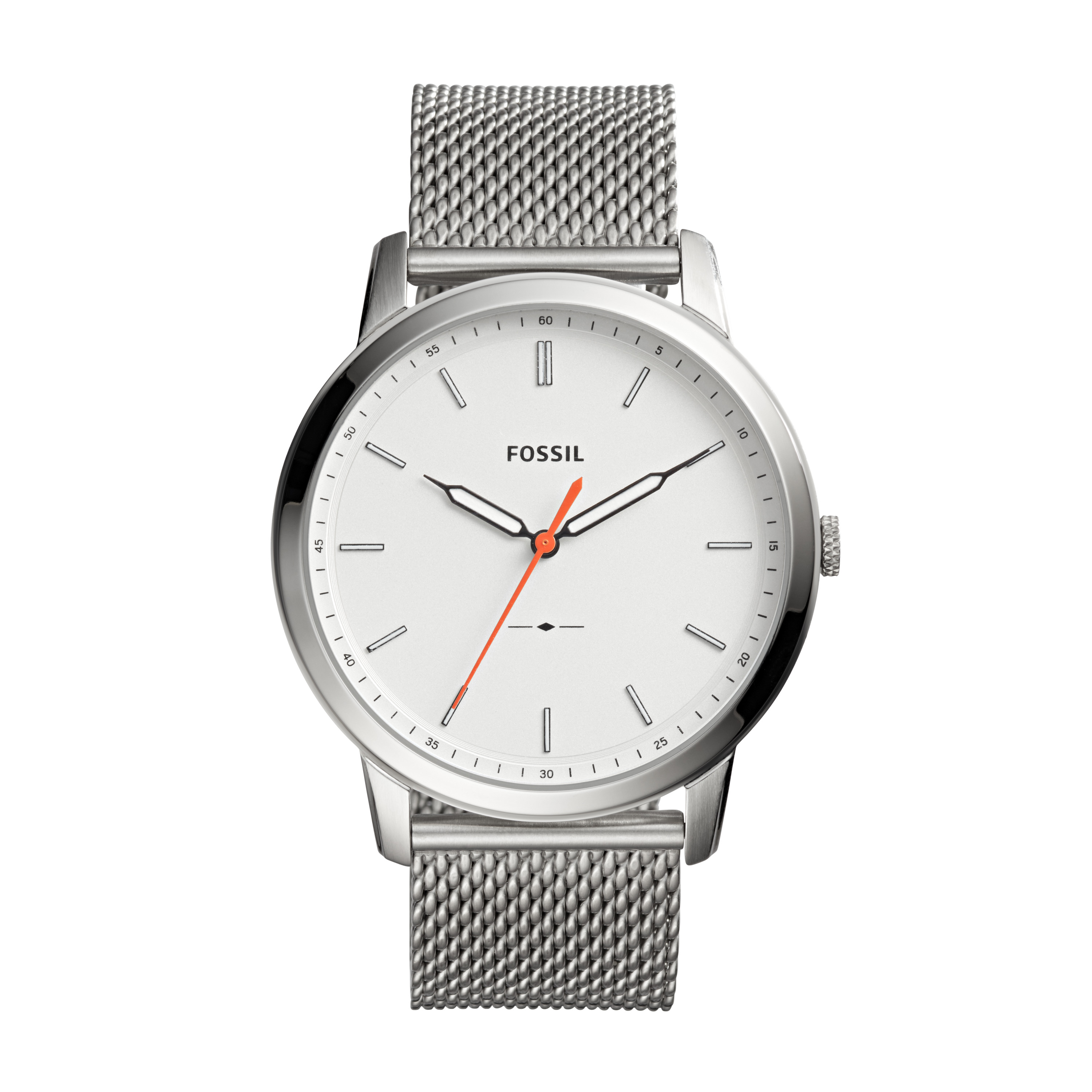 Montre pour homme en acier brac mèche