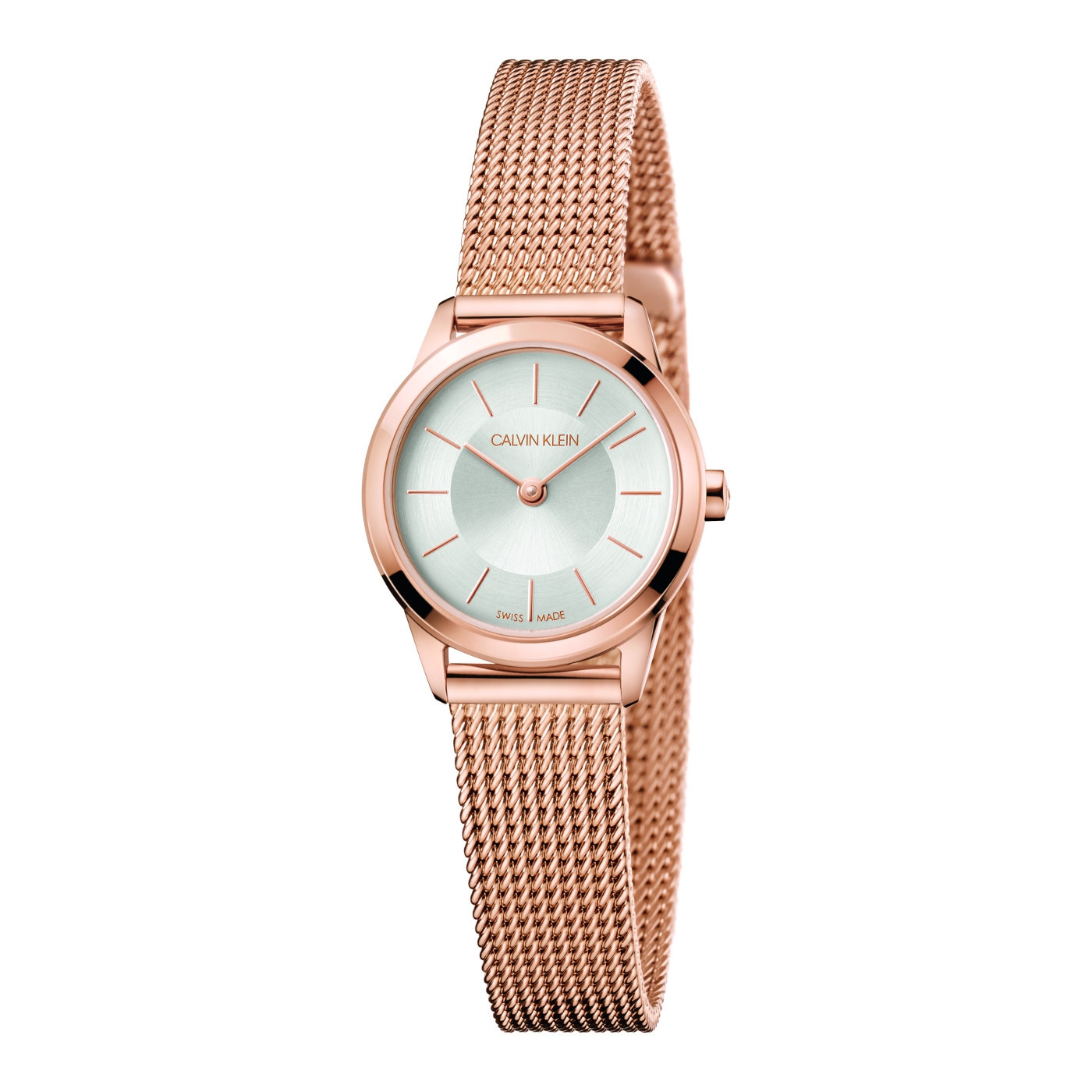 Women's pink steel watch - K3M23626 - Calvin Klein