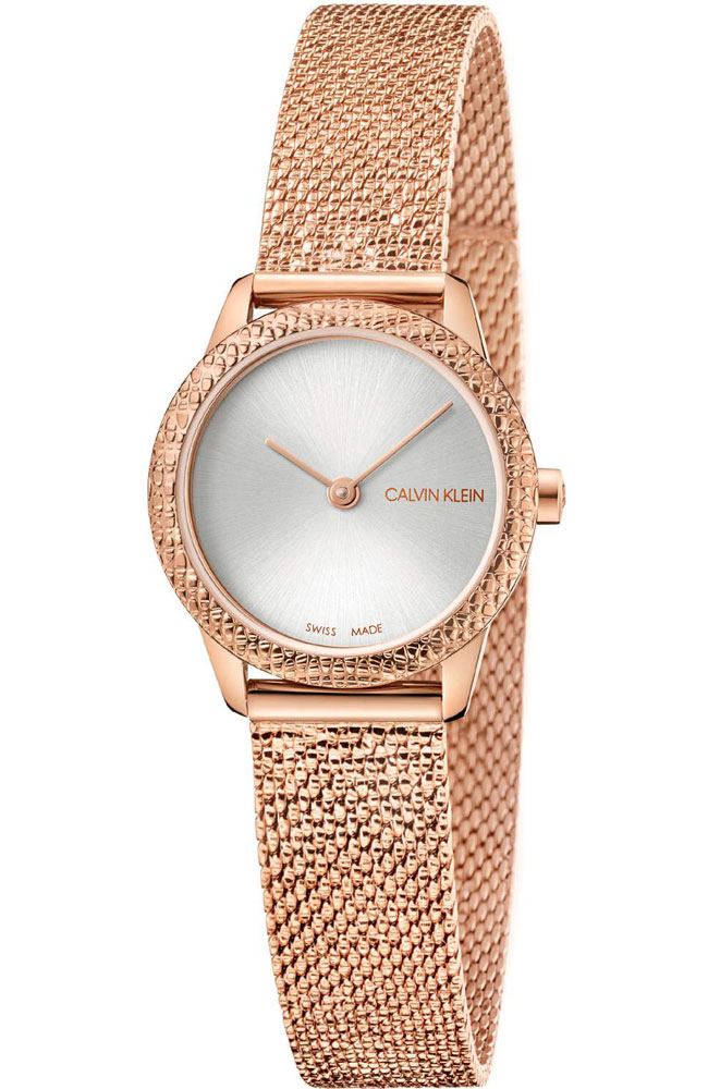 Women's pink steel watch - K3M23U26 - Calvin Klein