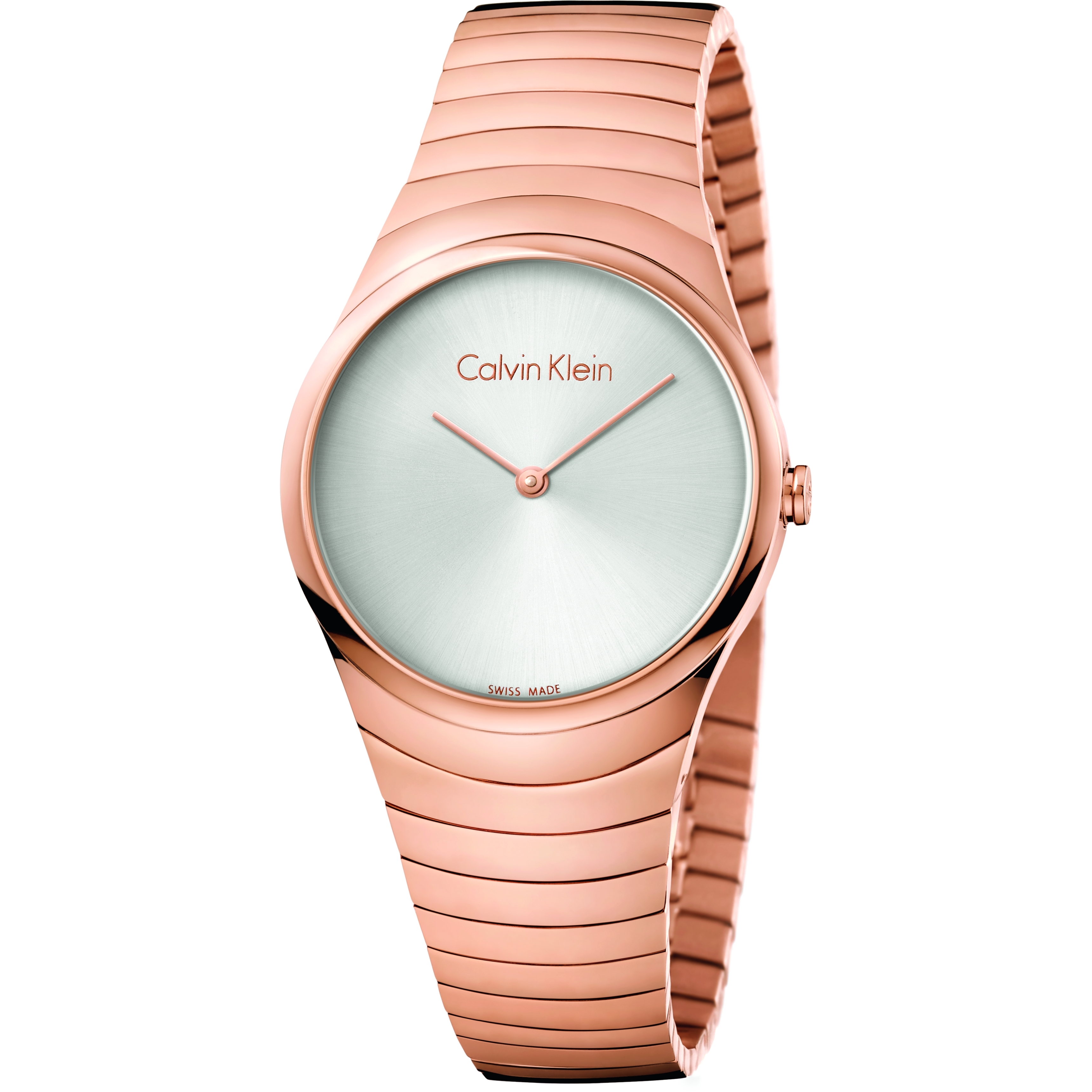 Montre pour femme en acier rose