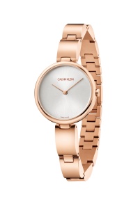 Women's pink steel watch - K9U23646 - Calvin Klein