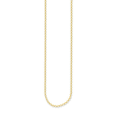 70cm golden silver chain - KE121941312M - Thomas Sabo