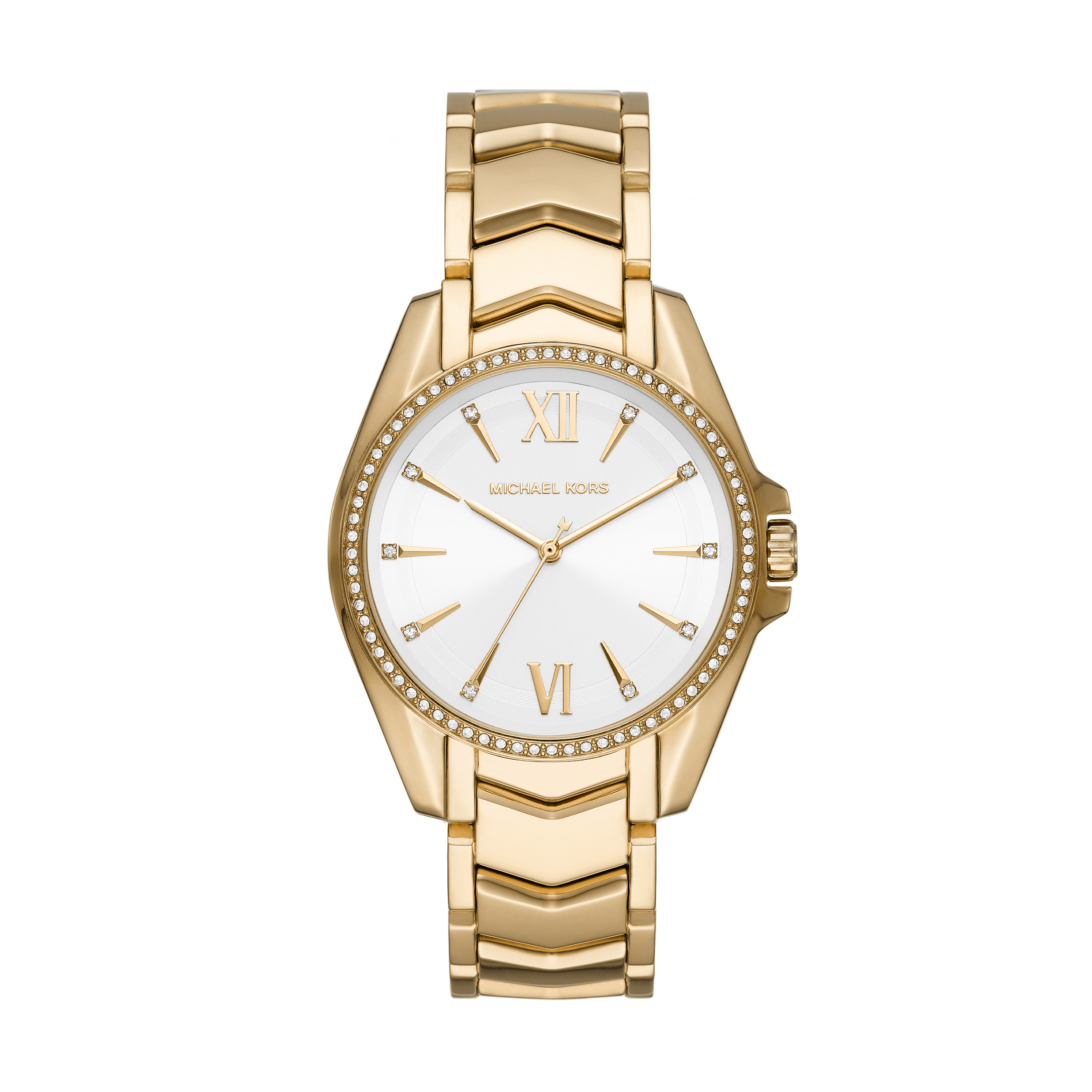 Women's golden steel watch - MK6693 - Michael Kors