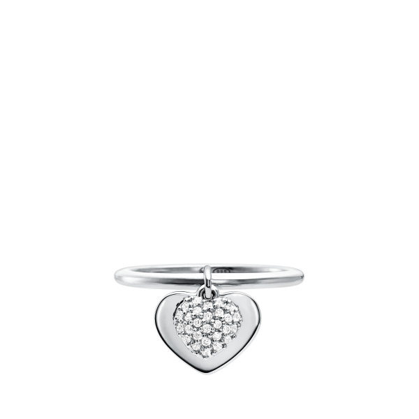 Bague en argent coeur avec zircons - MKC1121AN0406 - Bijoux Michael Kors