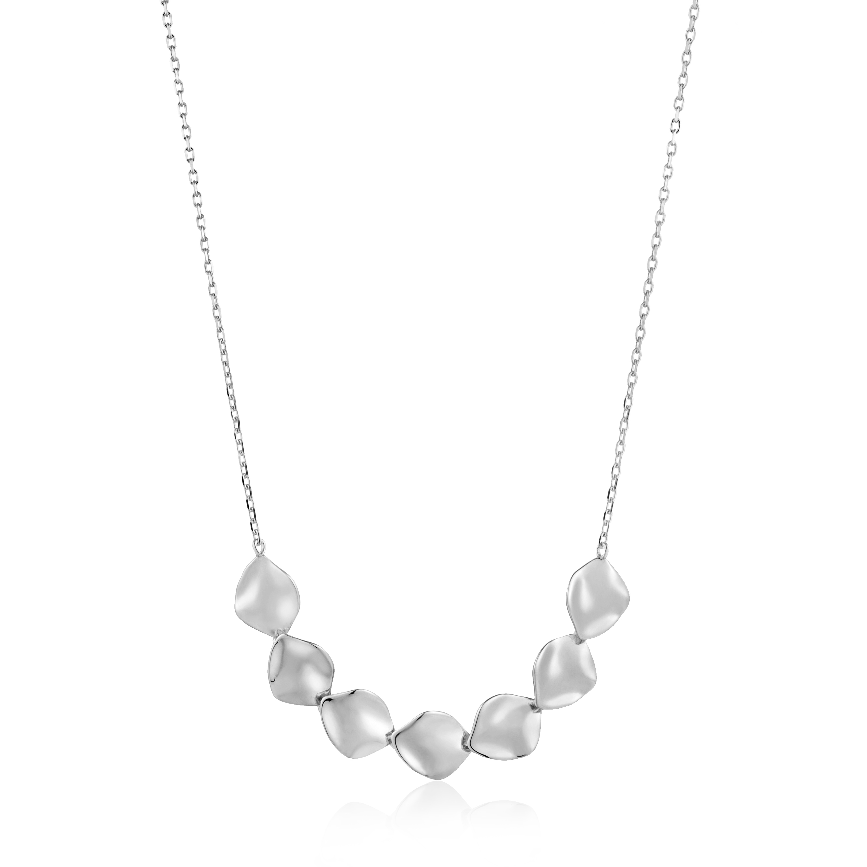 Collier argent rhodié