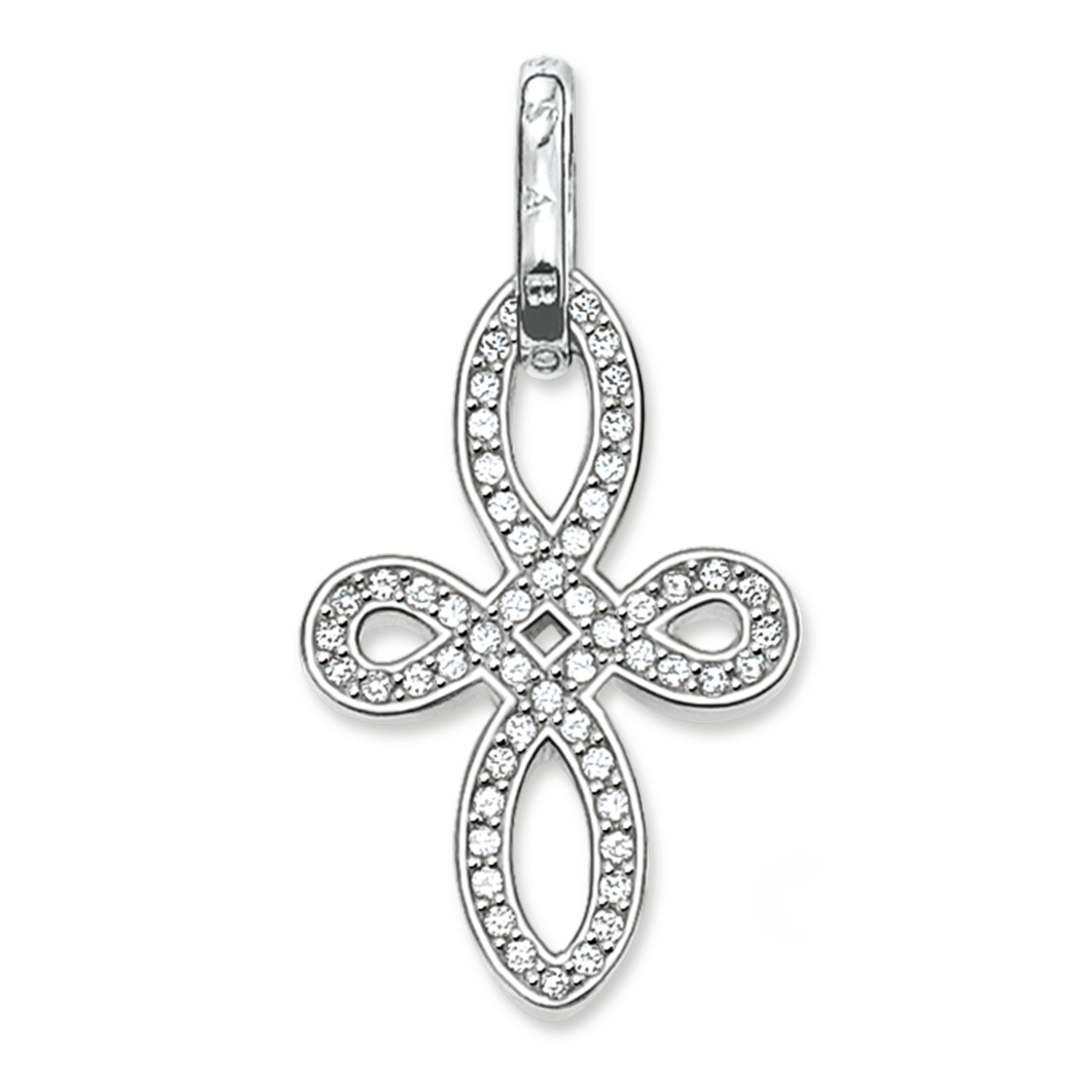 Pendentif en argent avec zircons - PE624-051-14 - Thomas Sabo