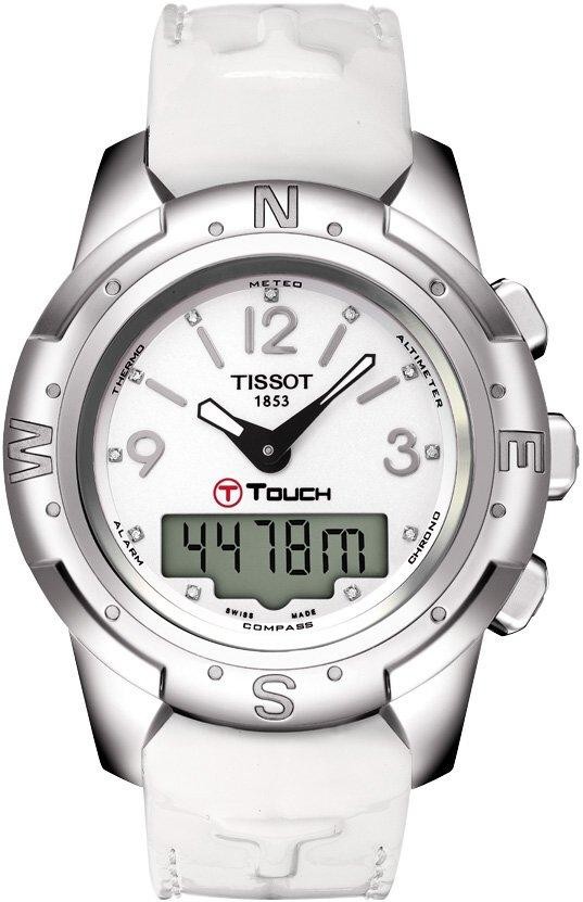 Montre cuir blanc, titane - T0472204601600 - Tissot