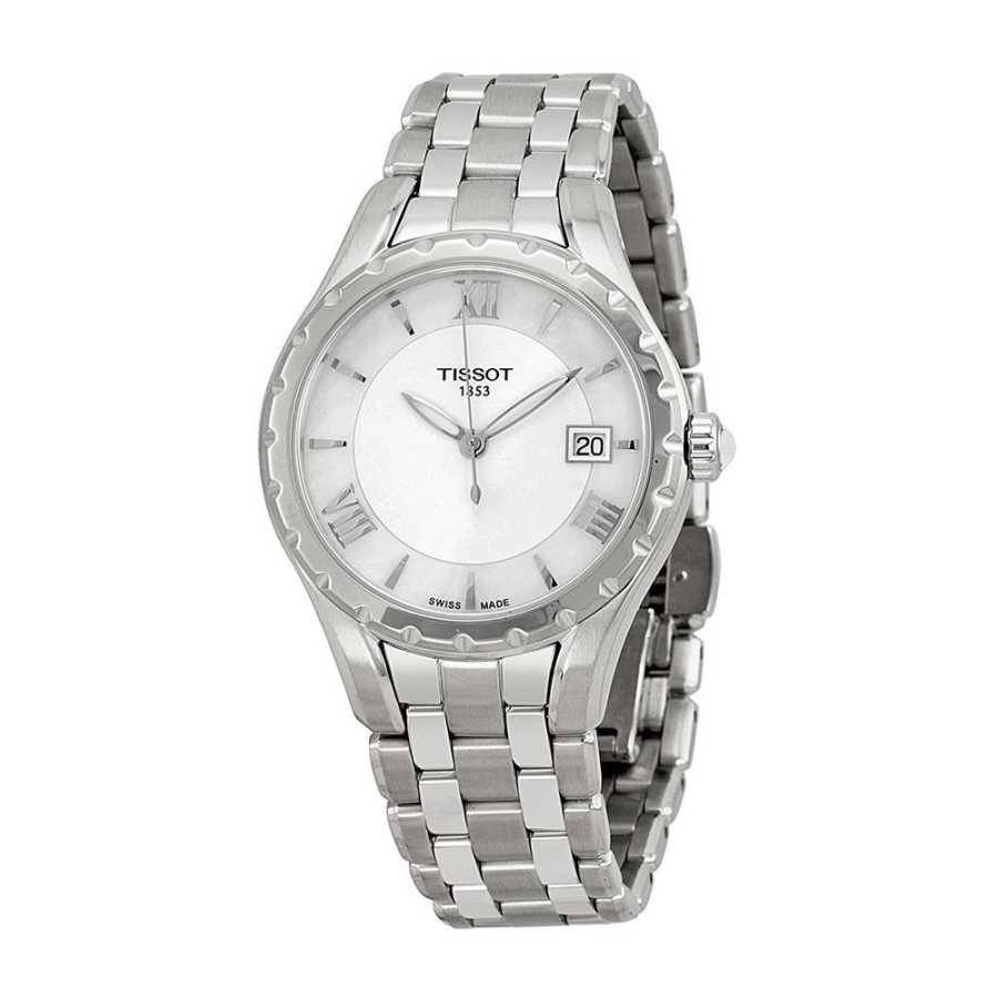 Stainless steel watch, mother-of-pearl background - T072.210.11.118 - Tissot