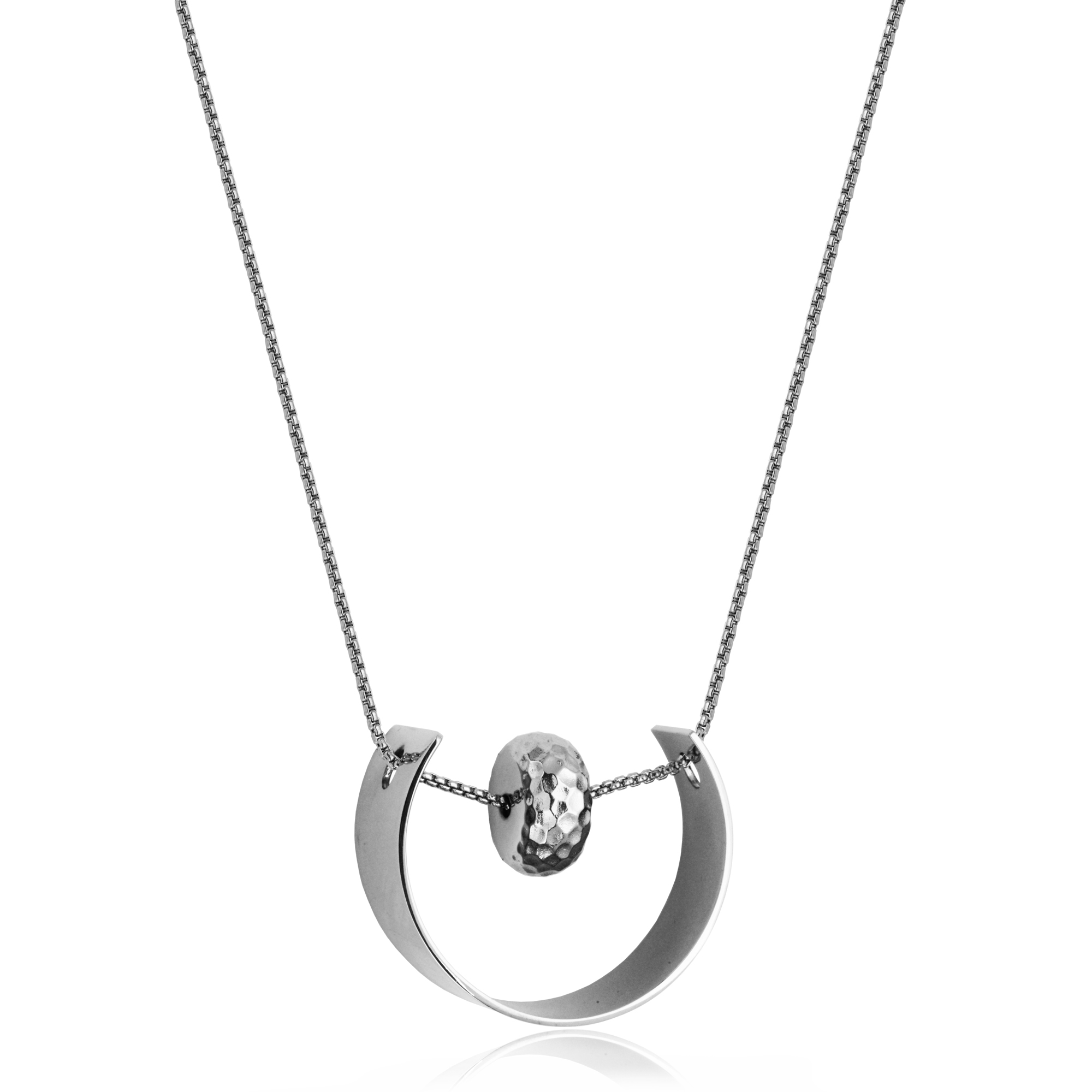 Women's steel pendant - T0X9230128 - Steelx