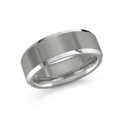 Jonc pour homme en tungsten 8 mm - TG-009 - Malo