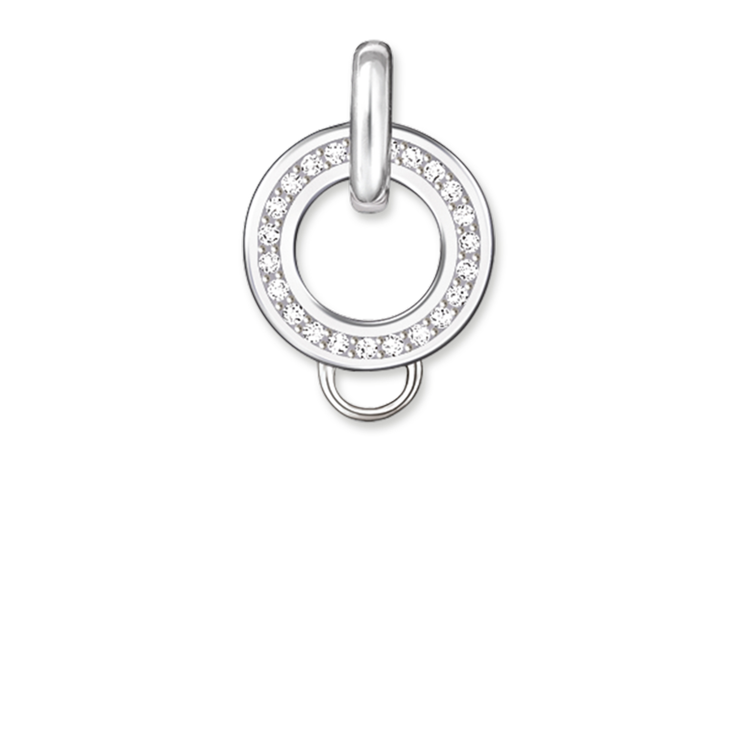 Anneau avec cz en argent acrocher brelo - X0018-051-14 - Thomas Sabo