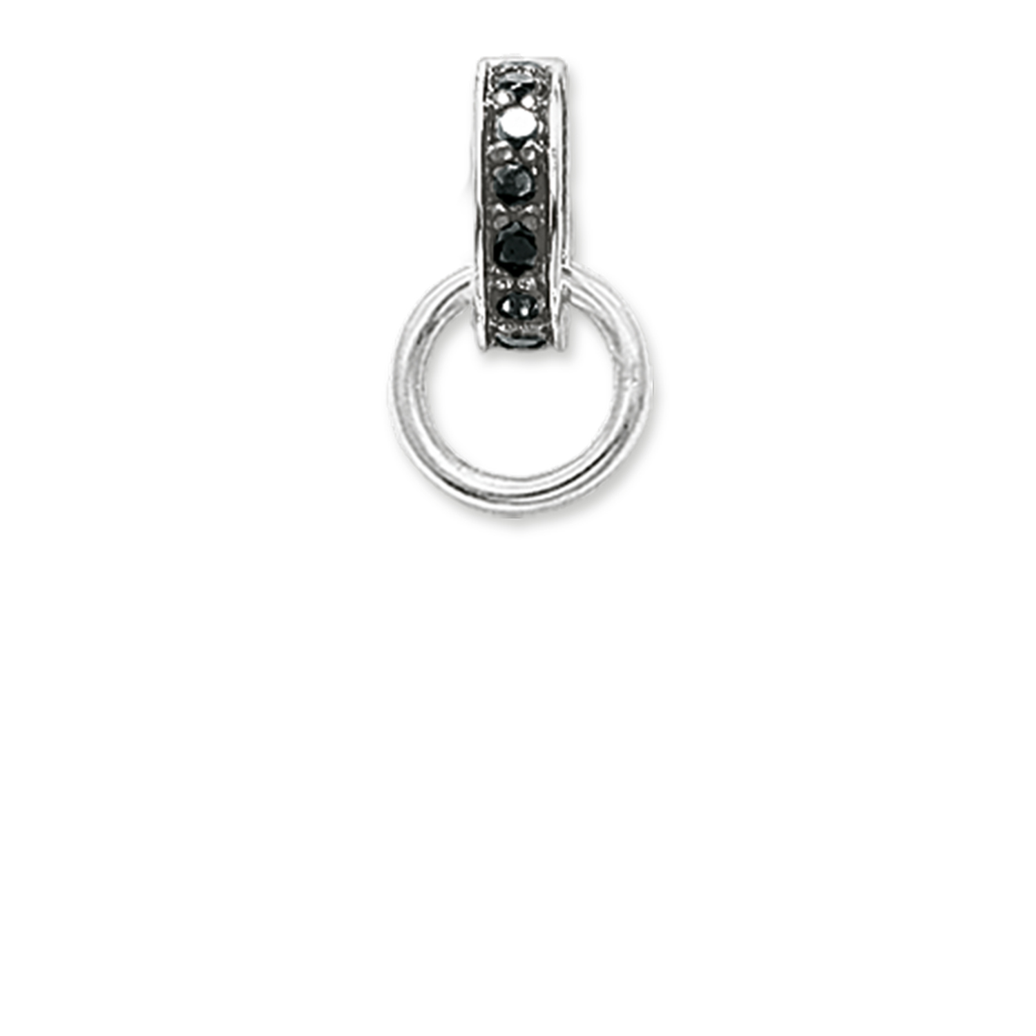 Anneaux c.z noir - X0075-051-11 - Thomas Sabo